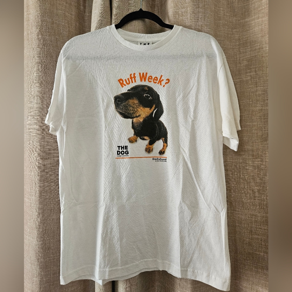 Vintage - The Dog Artist Collection Tee Shirt Medium Dachshund
